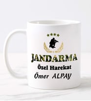 Jandarma Özel Hareket  Kupa (Beyaz)