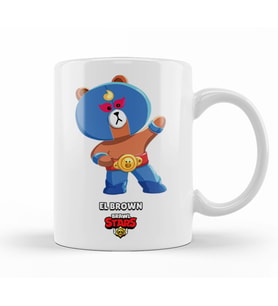 Brawl Stars El Brown Kupa Bardak Porselen