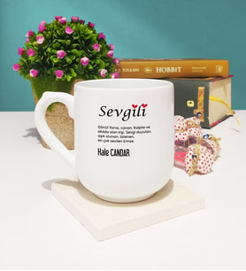 Sevgililer Günü Hediyesi Sevgili Tasarımlı Kişiye Özel Sevgililer Günü Hediyesi Kupa Bardak