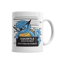 Squirtle Bad Boy Pokemon Kupa Bardak Porselen