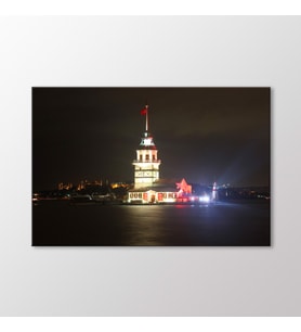 Arty Tablo Kız Kulesi Tablo (Karışık)