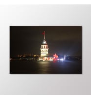Arty Tablo Kız Kulesi Tablo (Karışık)