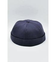 Lacivert %100 Pamuk Cap Docker Şapka