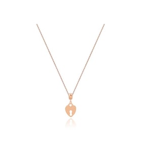 Diamond Line-Gülaylar Altın 14 Ayar Kalp Kolye