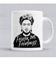Frida Kahlo Kupa Bardak  Porselen