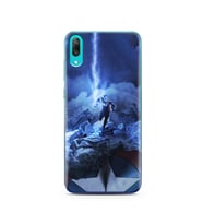 Kaptan Amerika Tasarım Süper Şeffaf Silikon Telefon Kılıfı Huawei Y7 Pro 2019