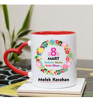 8 Mart Dünya Kadınlar Gününe Özel Kupa (Beyaz)