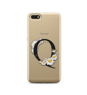 Papatya Harf Tasarım Süper Şeffaf Silikon Telefon Kılıfı Huawei Honor 7s-Y5 (201