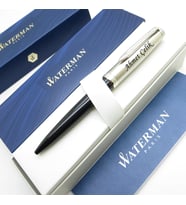 Waterman Embleme Siyah CT Tükenmez Kalem İsme Özel Kalem Hediyelik Kalem