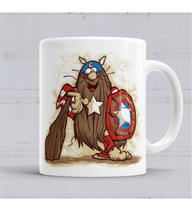 Captain Kupa Bardak Porselen
