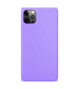 BİKAPAK ECO SENSE IPHONE 12 / 12 PRO LİLA KAPAK