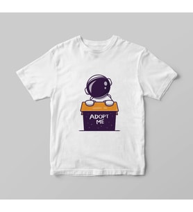 Astronot Uzay Tişörtü (Büyük - Çocuk)