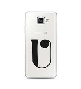 Samsung A5 (2016) Harf Tasarımlı Telefon Kılıfı U-Harfi 