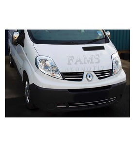 Renault Trafic Krom Ön Panjur 6 prç. 2010-2014 P. Çelik