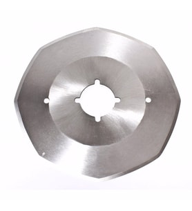 Yuvarlak Bıçaklı Kumaş Kesim Motoru Bıçağı 8 Köşe Bıçak Çapı 10cm