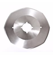 Yuvarlak Bıçaklı Kumaş Kesim Motoru Bıçağı 8 Köşe Bıçak Çapı 10cm