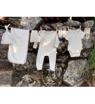 Naturaborn GOTS Organik Sertifikalı Yenidoğan Erkek Bebek Hastane Çıkışı Set (Natural)