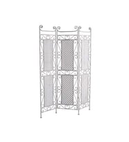 Porio Beyaz Eskitme Paravan 183x45