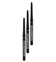 Avon Glimmersticks Asansörlü Açılıp Kapanabilen Göz Kalemi Blackest Black Üçlü Set (Siyah)