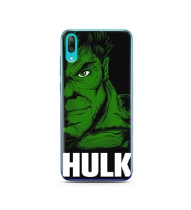Hulk Tasarım Süper Şeffaf Silikon Telefon Kılıfı Huawei Y7 Prime 2019