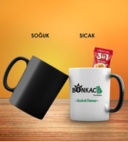 Bankacı Tasarım Siyah Kupa