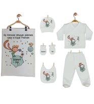 Pia Baby GL 2014 İsme Özel Küçük Prens Battaniye Zıbın Set