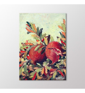 Arty Tablo Narlı 4 Tablo (Karışık)