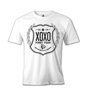 EXO - First Year Beyaz Erkek Tshirt