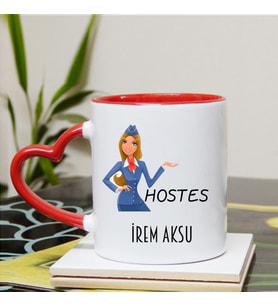 Hostes Kupa Bardağı Kalpli