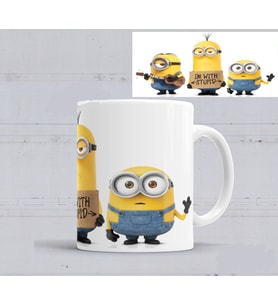 Minyonlar Minions Im With Stupid Kupa Bardak Porselen