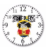 One Min Piece  Duvar Saati Bombeli Gercek Cam