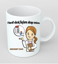 Eczacılık günü İçin Hediye Kupa Bardak Kişiye Özel Hediye RBE6