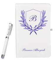 Kişiye Özel Defter ve Roller Kalem Seti Hediye Paketinde