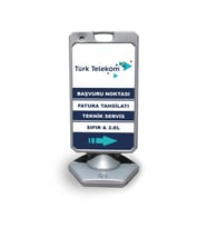 Turktelekom   Reklam ve Yönlendirme Uyari Dubasi A Tabela Gri