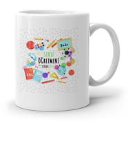 BK Gift Kişiye Özel Sınıf Öğretmeni Beyaz Kupa Bardak  6