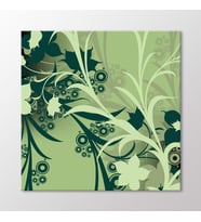 Arty Tablo Soyut Çiçekler Tablo (Karışık)