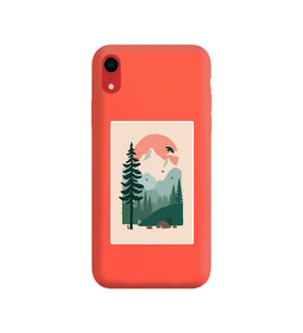 Turuncu Lansman Kılıf iPhone XR