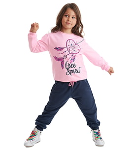 Free Spirit Kız Çocuk Eşofman Takım (Çok Renkli)