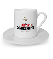 BK Gift Kişiye Özel Biyoloji Öğretmeni Türk Kahvesi Fincanı