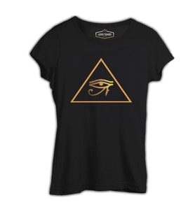 Ra'nın Gözü Siyah Kadın Tshirt