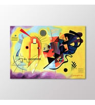 Arty Tablo Soyut Kompozisyon Tablo (Karışık)