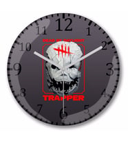 Dead  By  Daylight Trapper  Duvar Saati Bombeli Gercek Cam