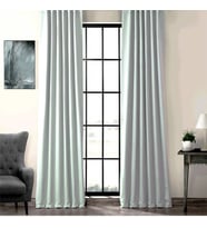 Evdepo Home Hazır Karartma Blackout Pilesiz Fon Perde Açık Gri 50 x 250