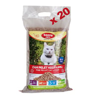 Bonny Nice Organik Çam Pelet Kedi Kumu 5 kg 9 l x 20 Paket