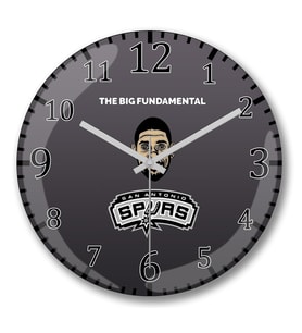 Big Fundamental Duvar Saati Bombeli Gercek Cam