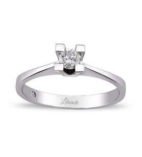0.18 Ct Tektaş Pırlanta Yüzük