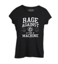 Rage Against the Machine Siyah Kadın Tshirt