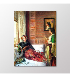 Arty Tablo İstanbul'da Harem Hayatı 1857 Tablo (Karışık)