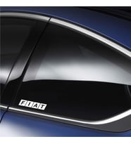 Fiat Araba Arka Cam Araç Sticker Yapıştırma 2Adet