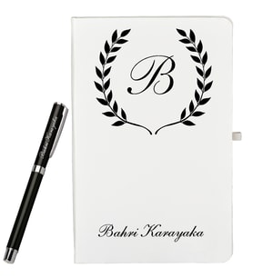 Kişiye Özel Defter ve Kalem Hediye Seti